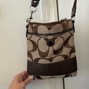 Coach cross body bag